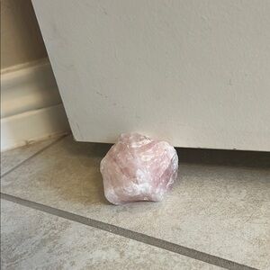 Natural Rose Quartz Crystal